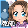 Linkliebe Banner mit dem Schriftzug Suzu und einem Catgirl