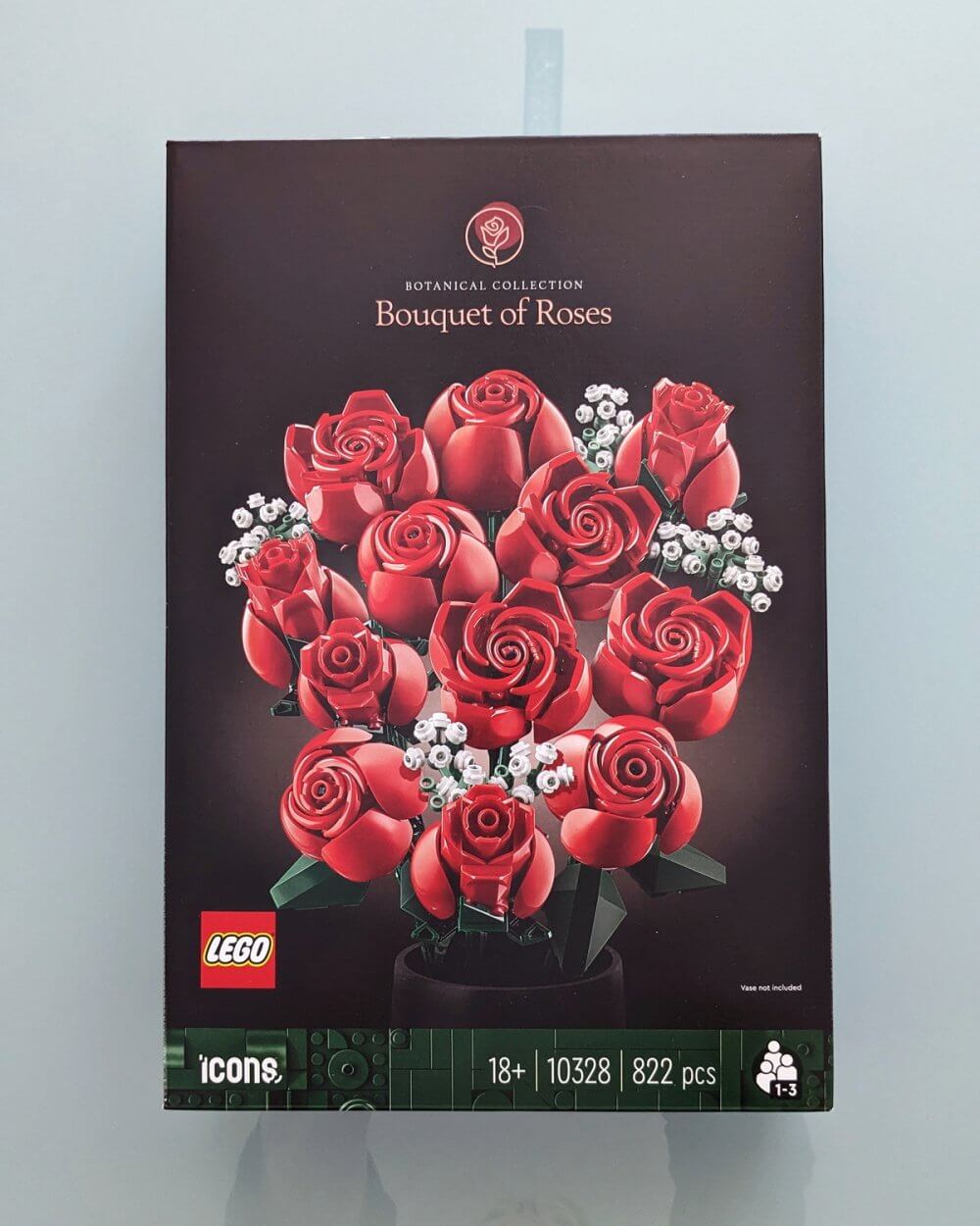 Lego Set Blumenstrauß in der Verpackung